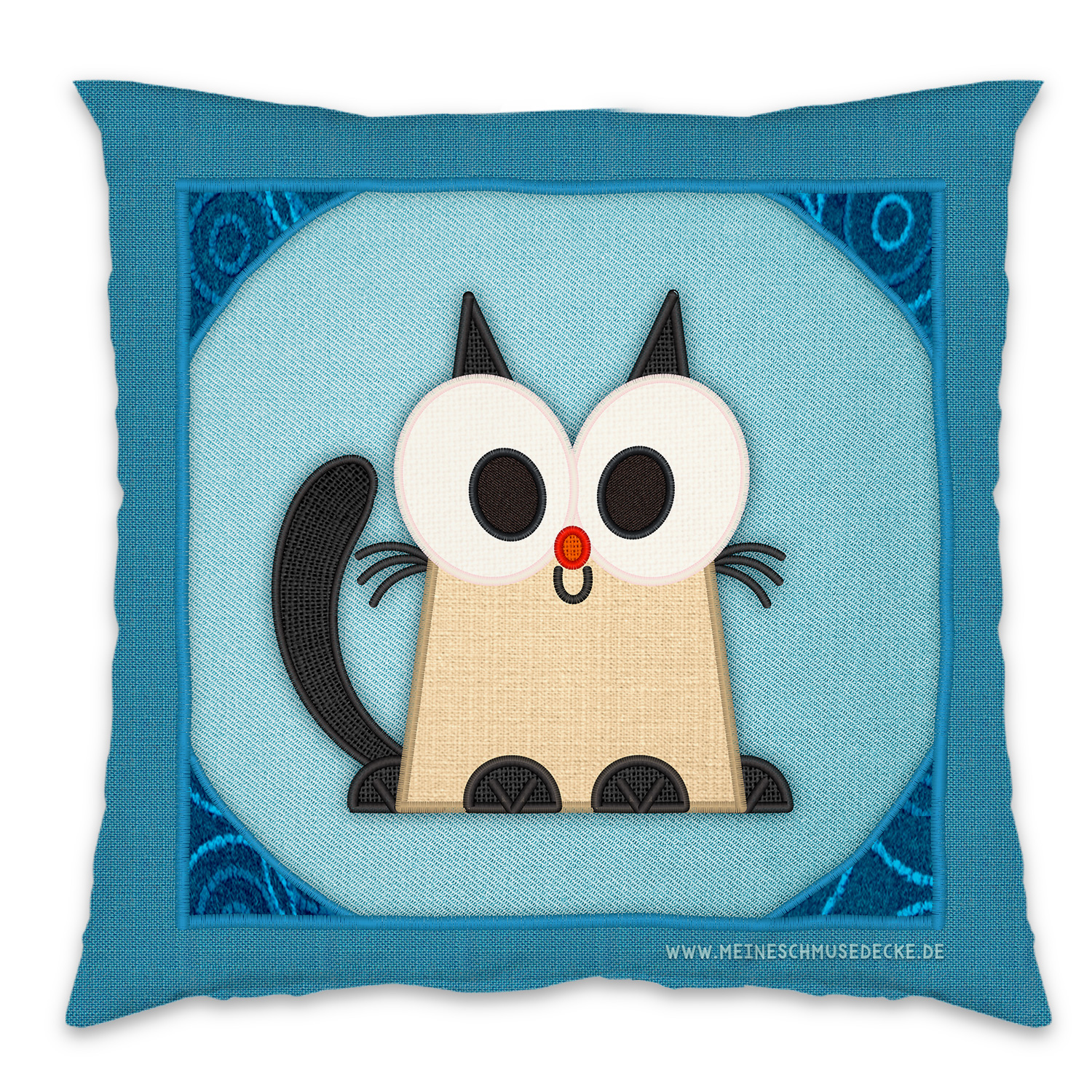 Kissen mit Katze