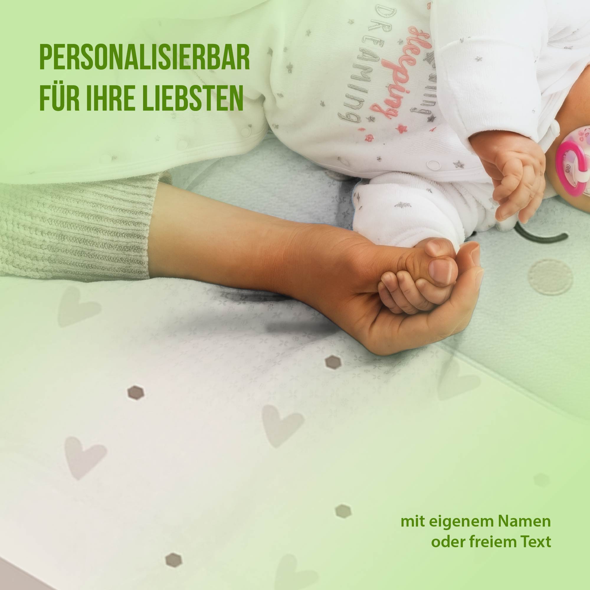 Kuscheldecke - Schlummer-Wolke - Mit Namen personalisierbar