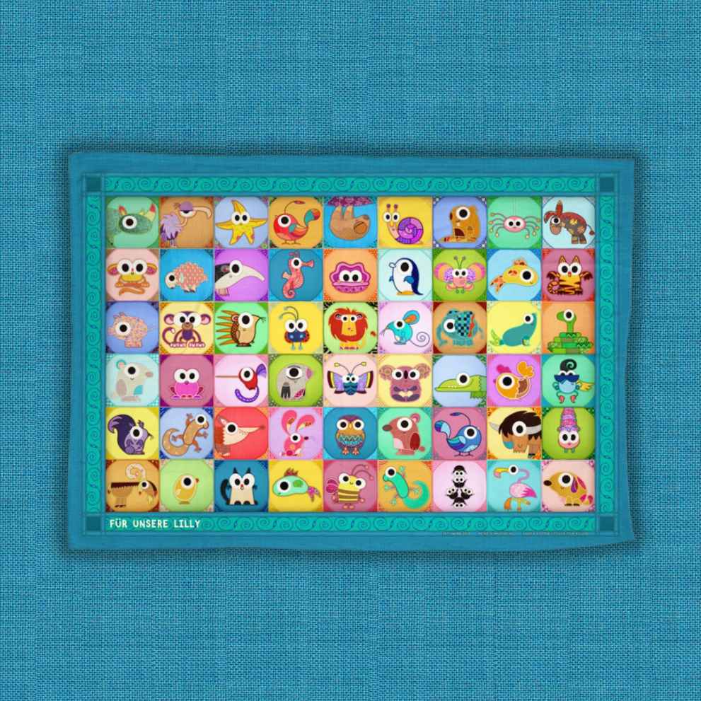 Kuscheldecke - Meine Schmusedecke (+ Namen)