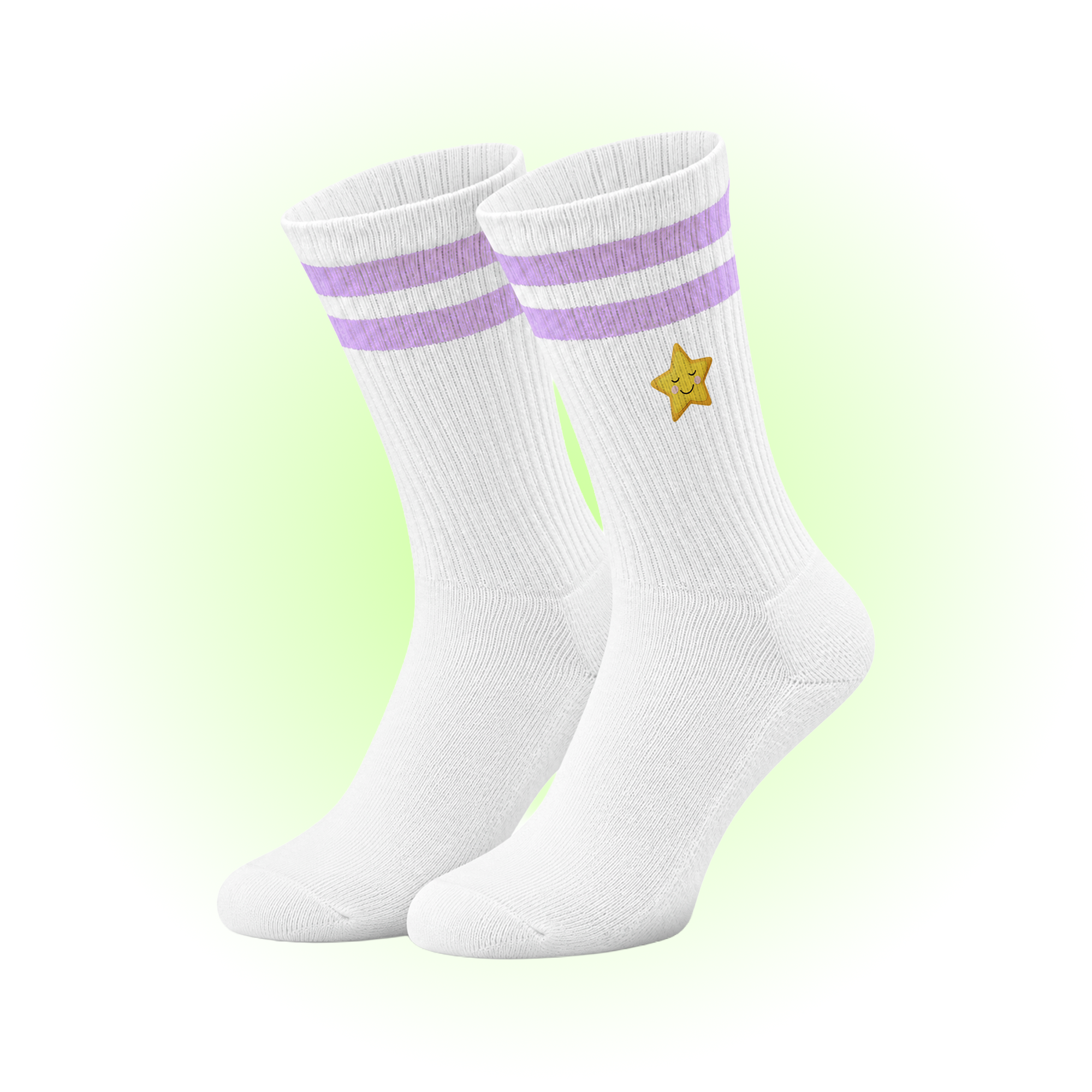 Schlummer Socke - Stern - Personalisiert mit Namen