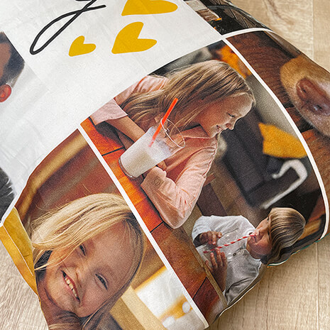 Kissenbezug  aus Mikrofaser Softine 80 x 80 cm, Selbst gestalten