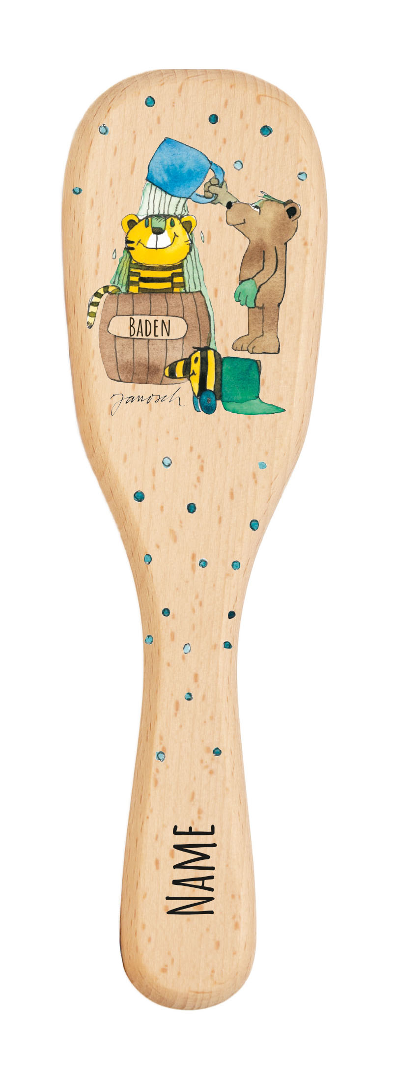 Janosch - Sauna - Babybürste