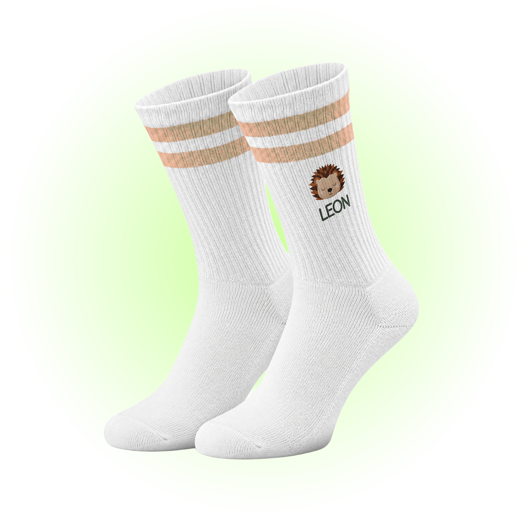 Schlummer Socke - Igel - Personalisiert mit Name