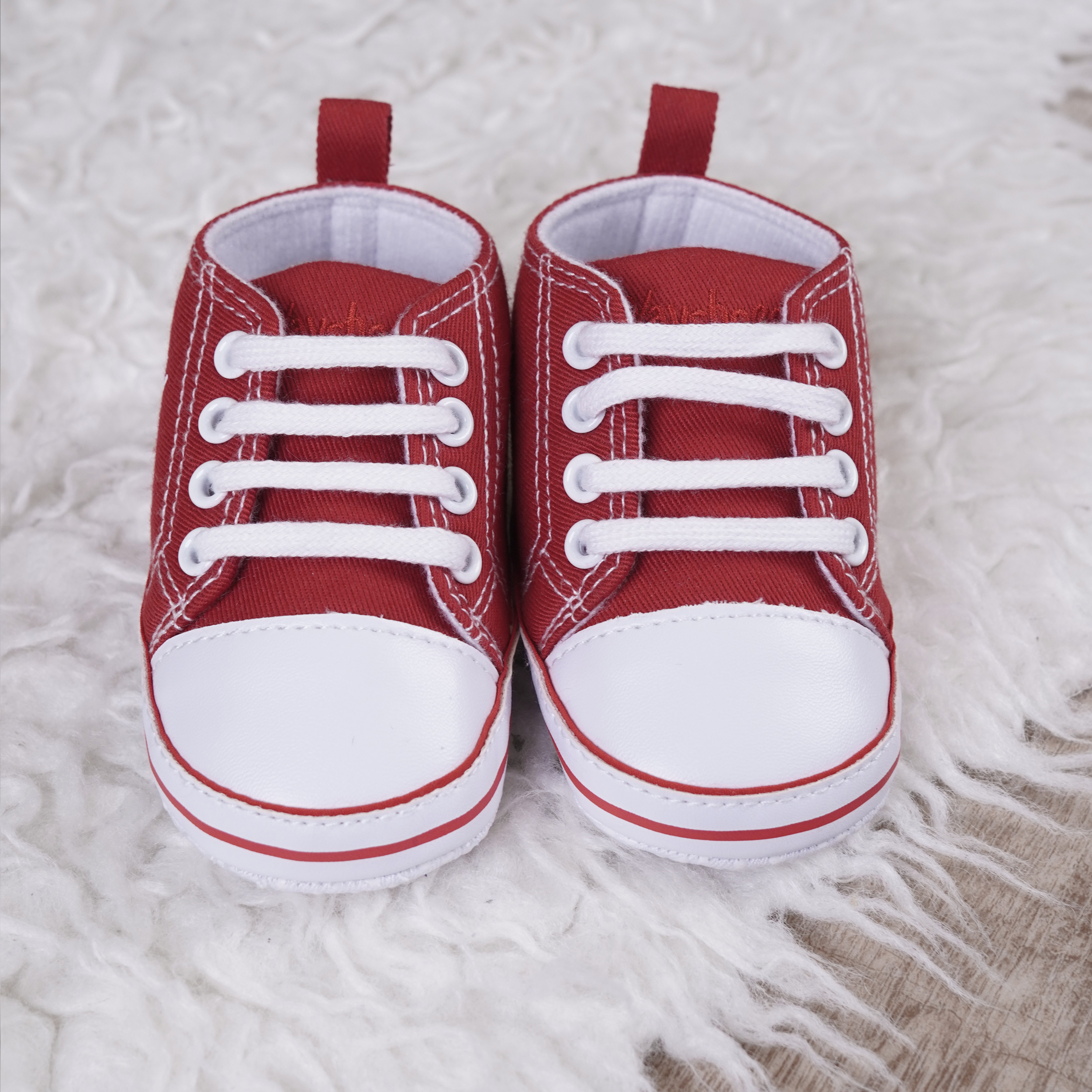 Baby Canvas Sneaker - rot