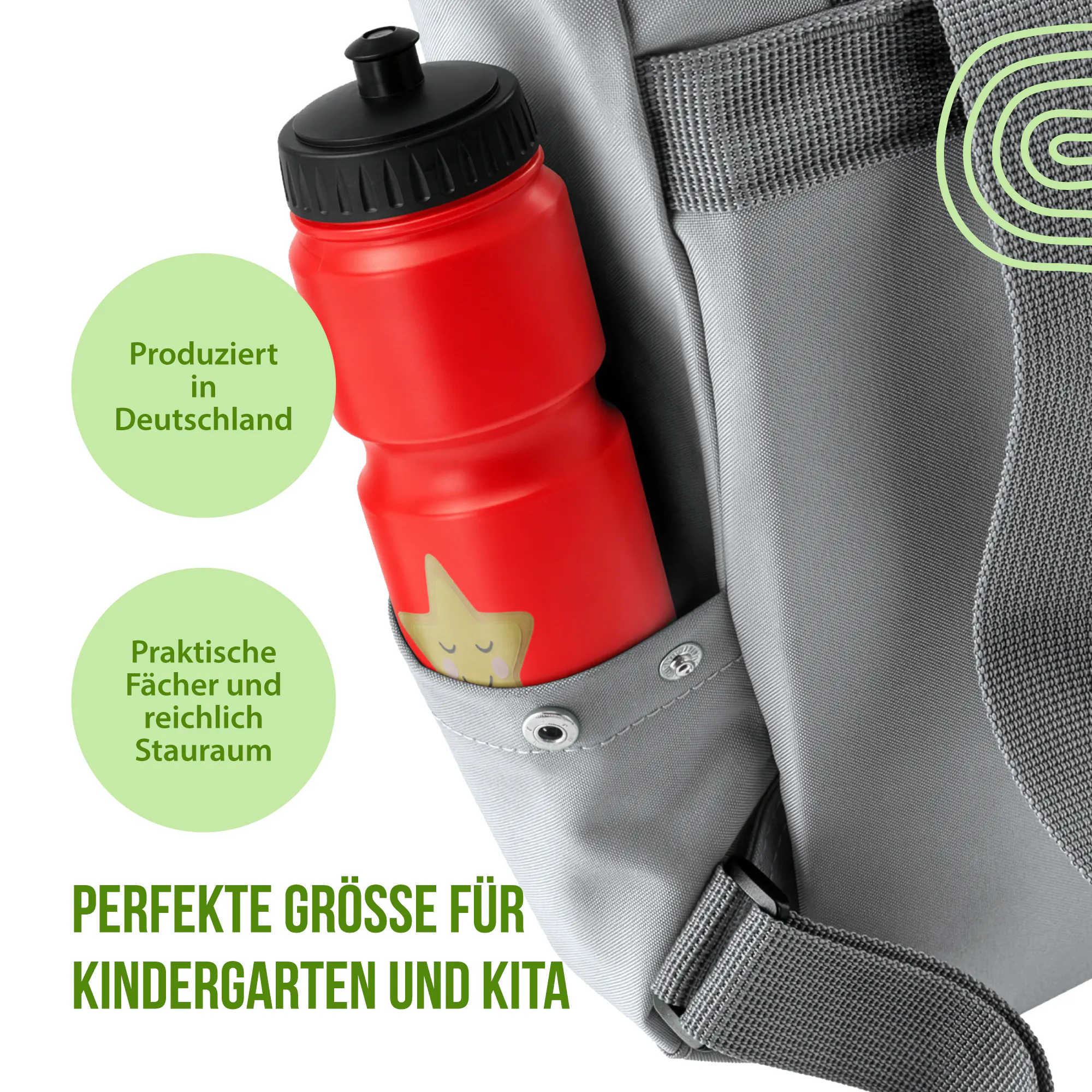 Schlummer Rucksack - Stern - Mit Namen personalisierbar