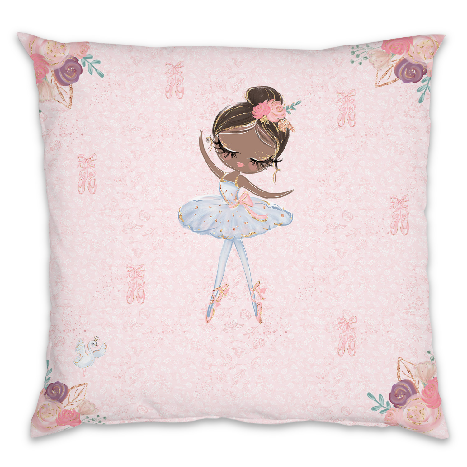 Ballerina 2 - Kissen mit Namen
