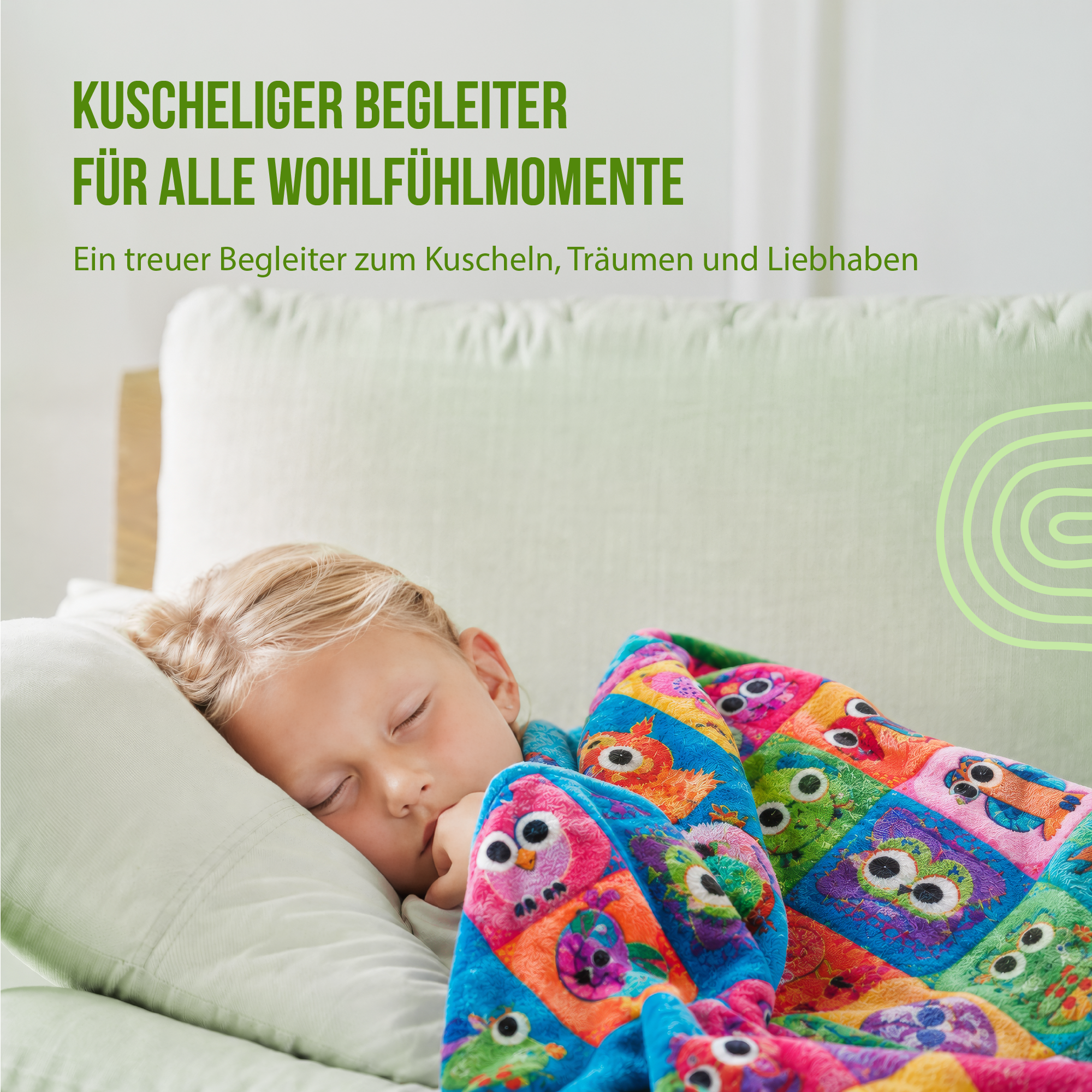Kuscheldecke – Meine Schmusedecke (mit Text personalisierbar, 200 x 140 cm)