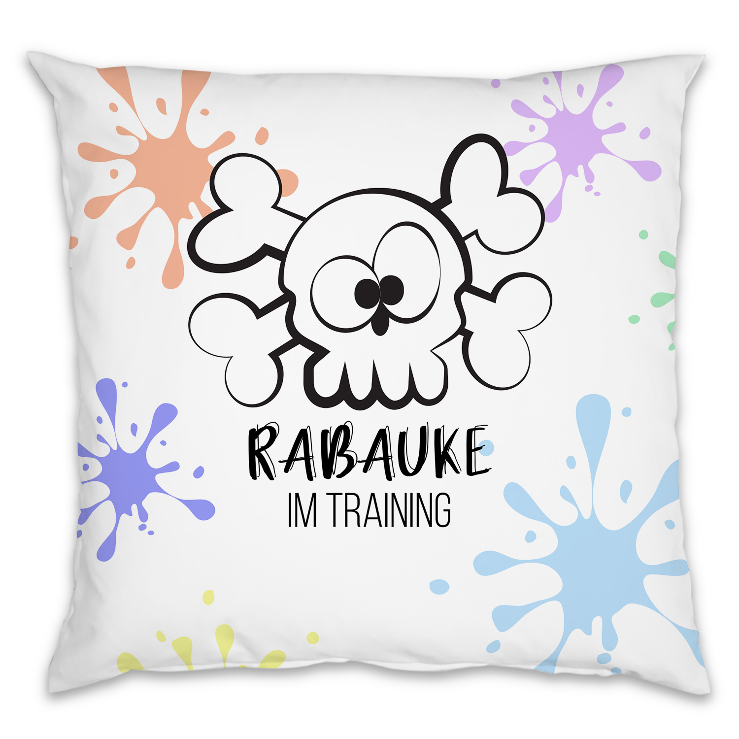 Rabauke - Kissen mit Namen