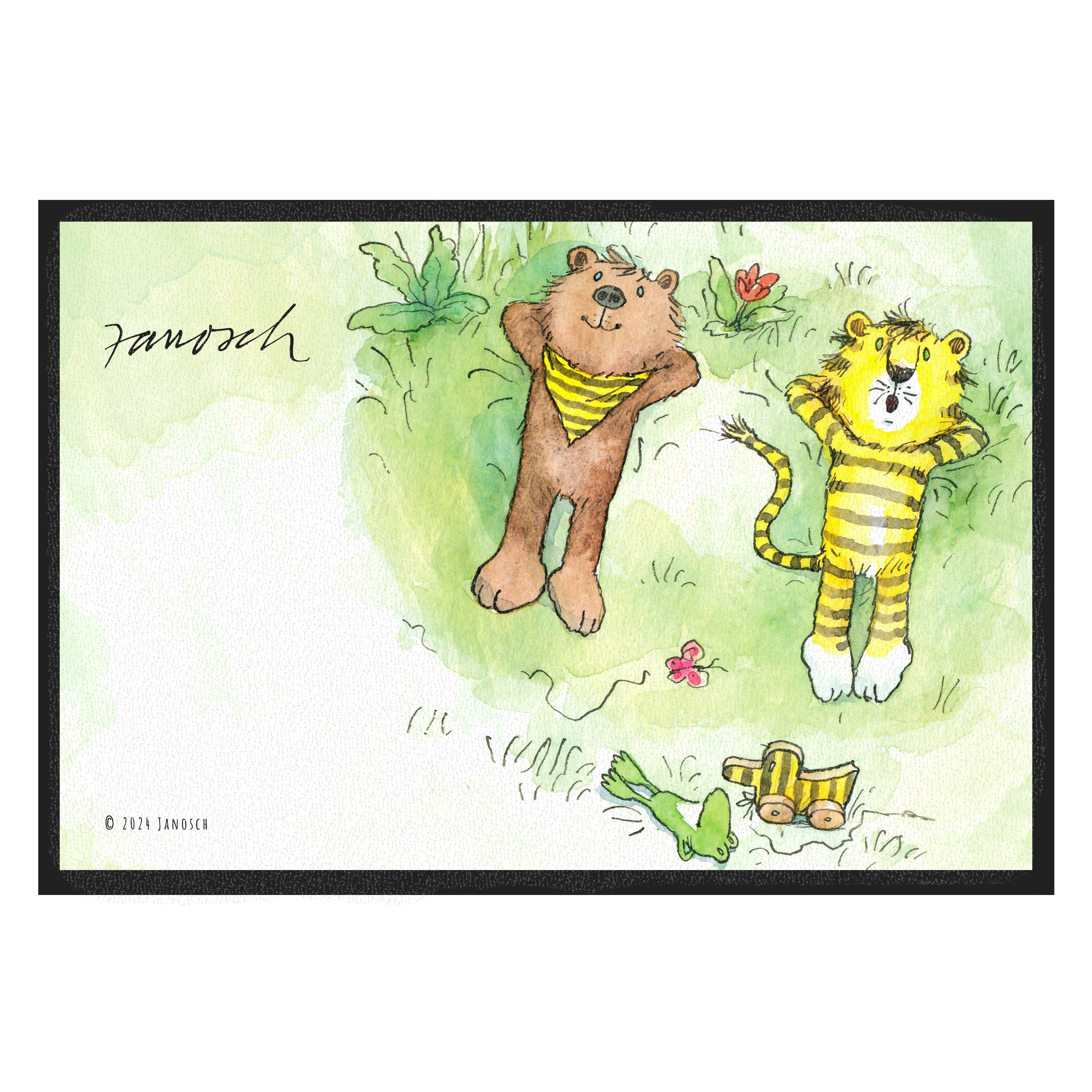 Janosch - Time to Relax - Fußmatte