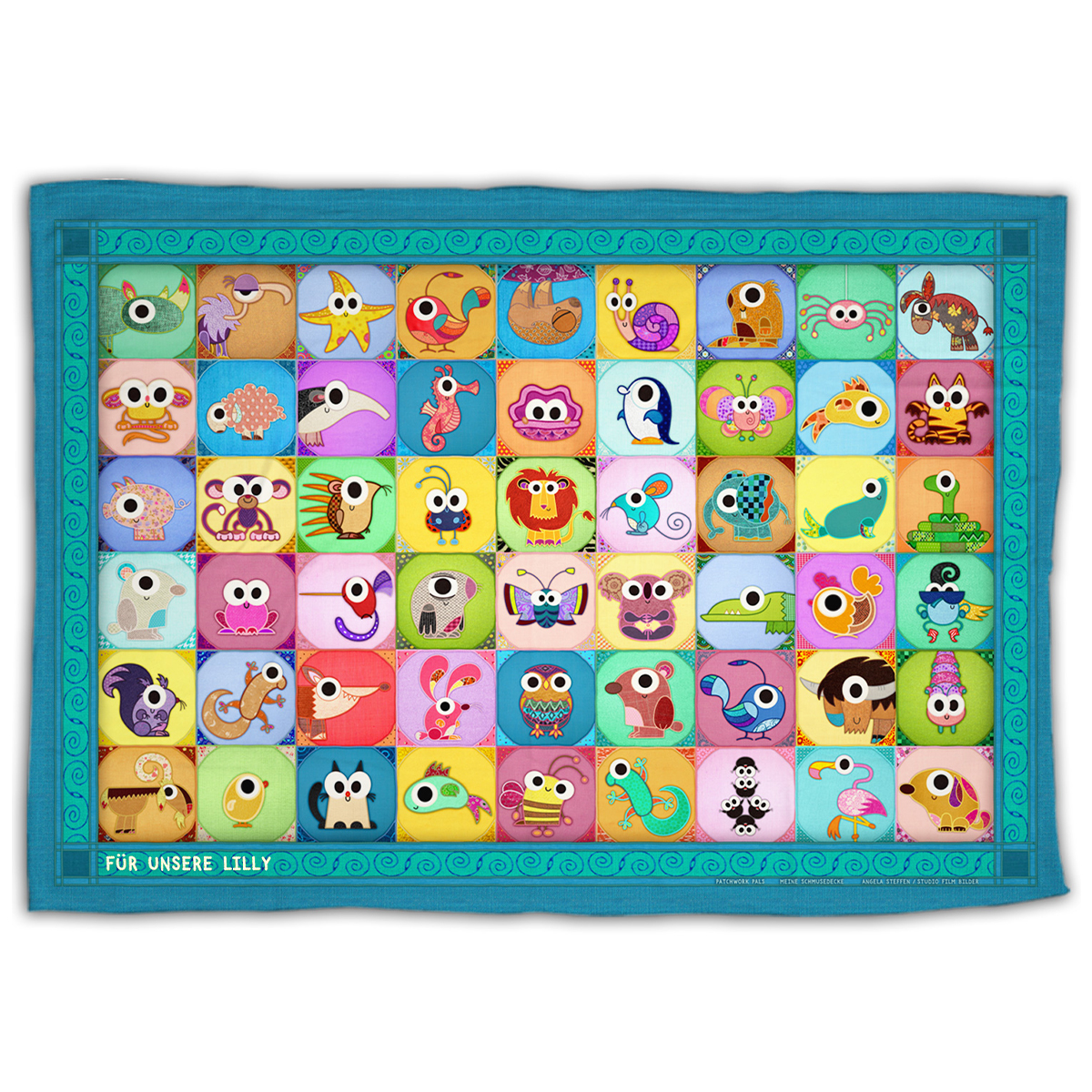 Handtuch - Design Meine Schmusedecke (+ Namen)