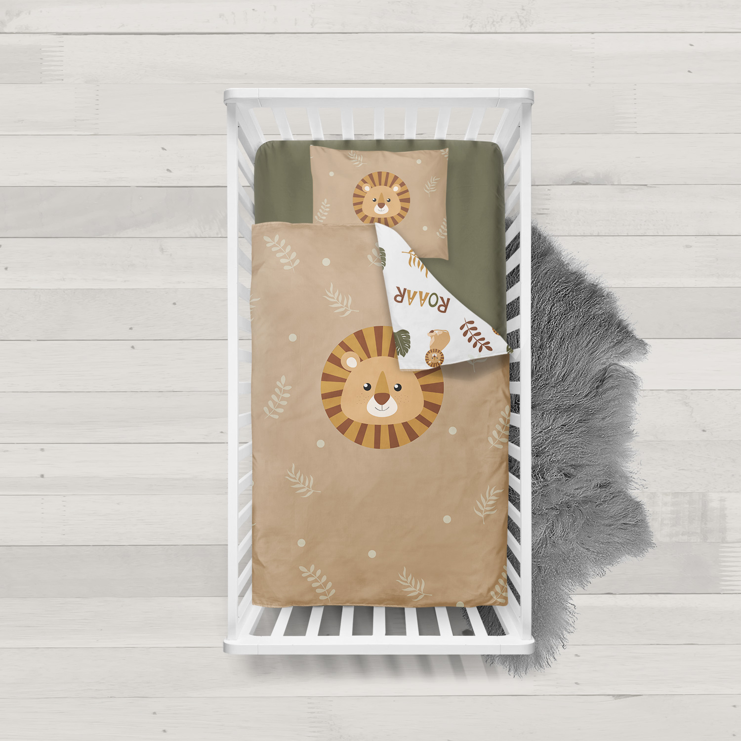 Dschungel - Bettbezug mit Namen