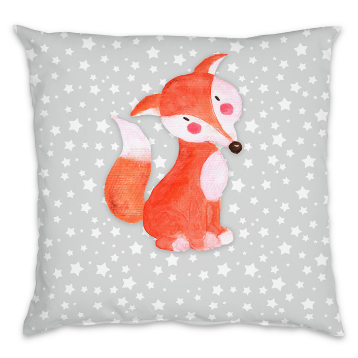 Fuchs - Kissen mit Namen