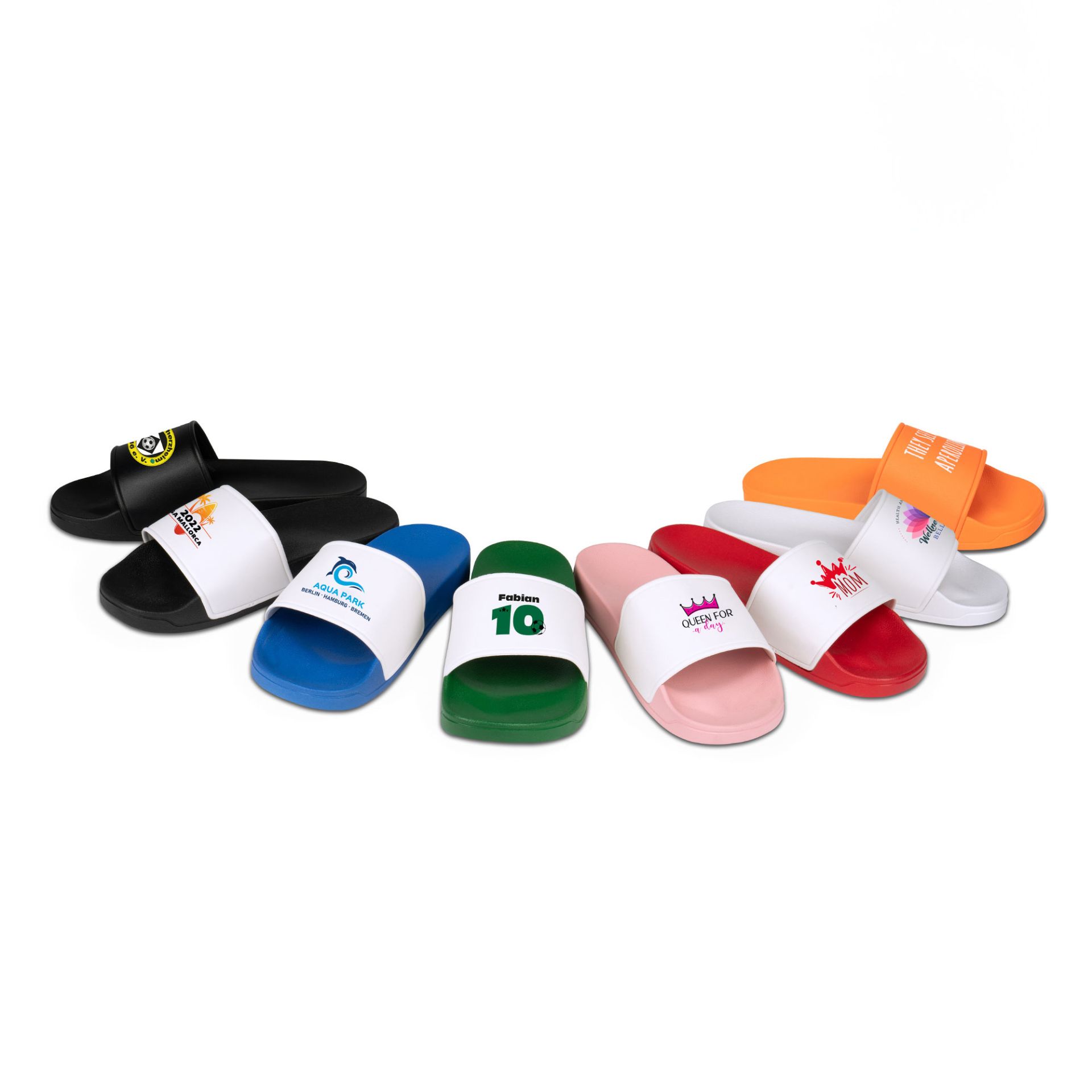 Badelatsche mit Foto und oder Text personaliserbar | Kindergrößen und Erwachsene Größen verfügbar