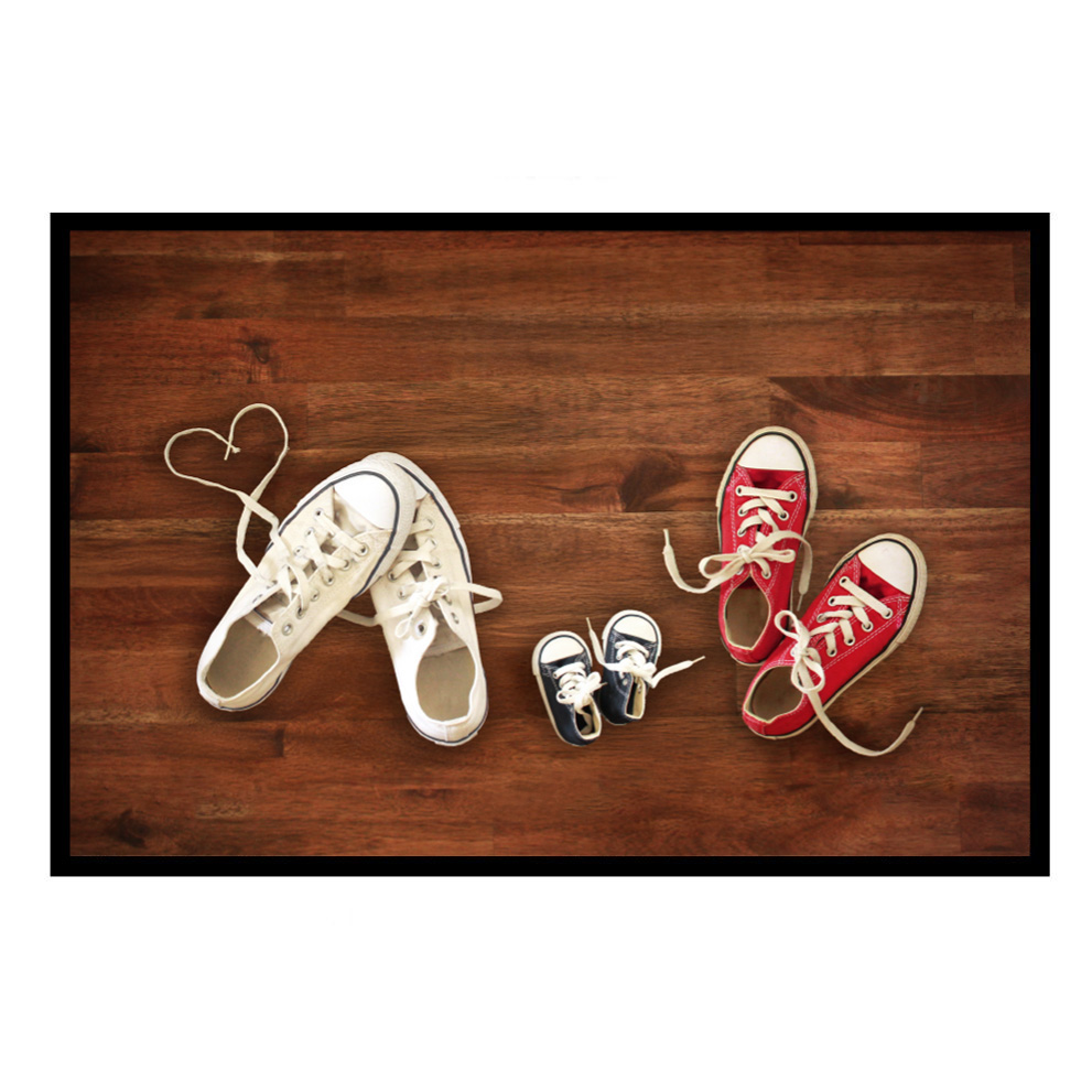 Fussmatte - Sneaker - 2 Erwachsene, 1 Kind