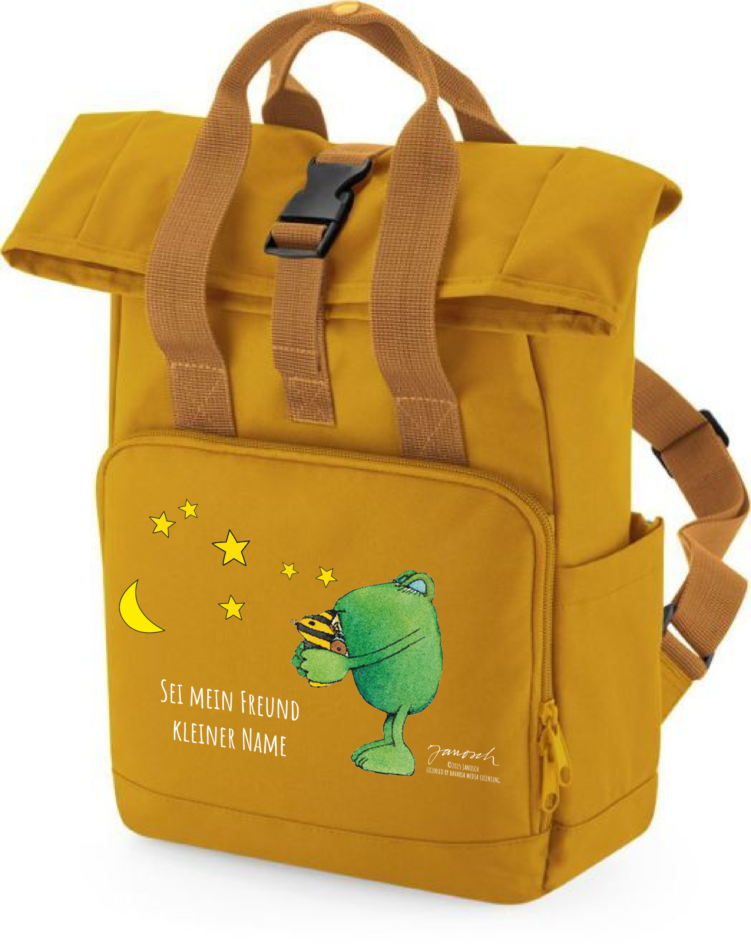Janosch - Rucksack Sei mein Freund - Mit Namen personalisierbar