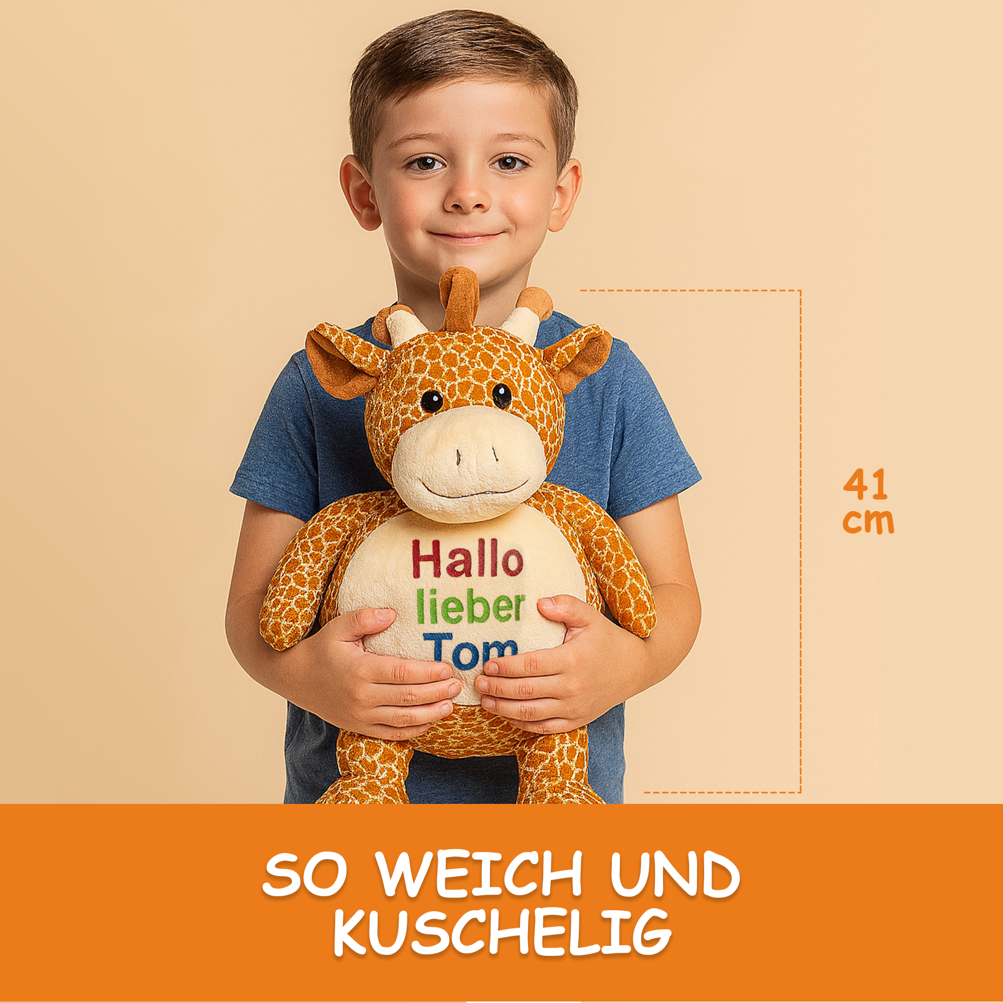 Giraffe mit hochwertigem Stick für eure Kleinen