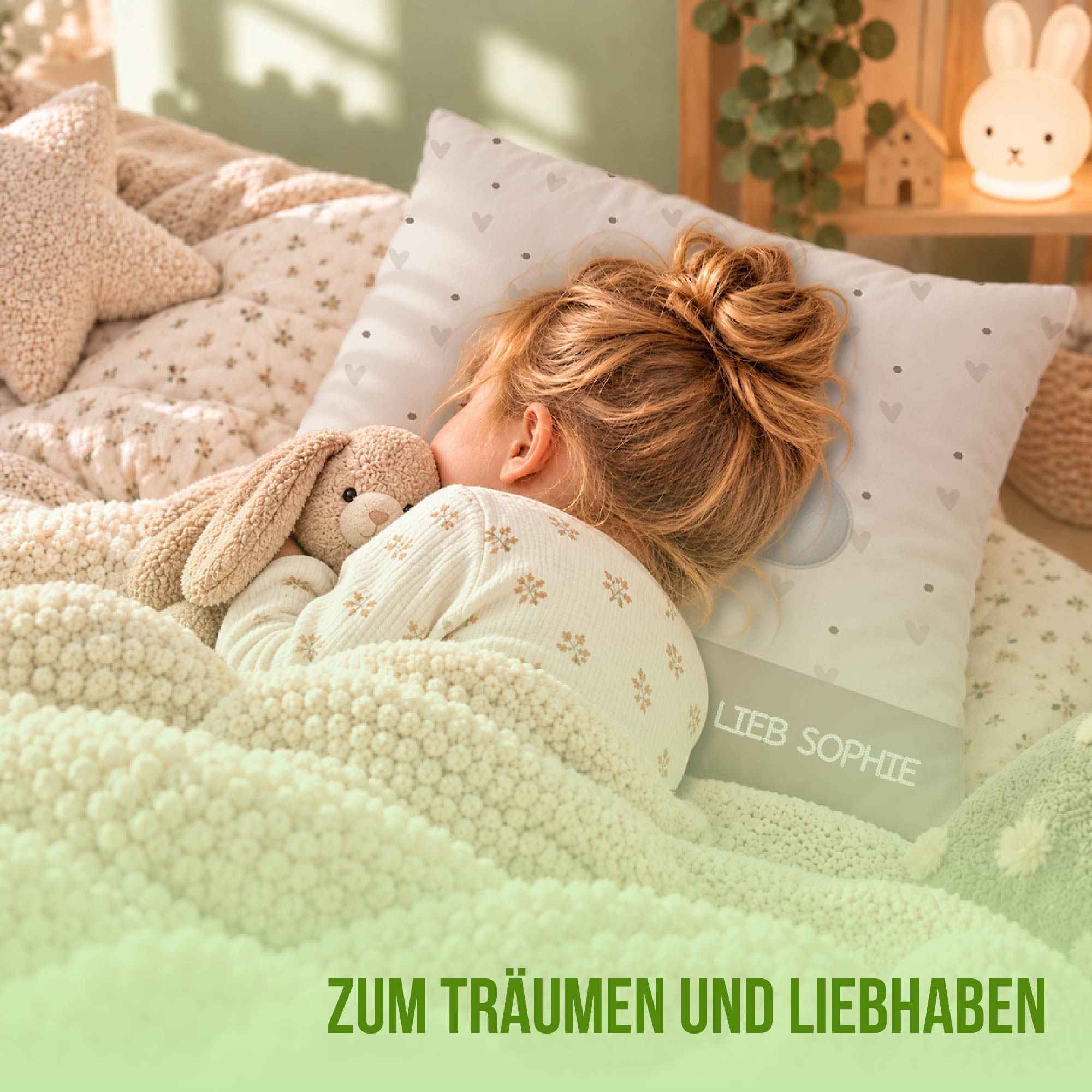 Schlummer-Kissen - Wolke - Mit Namen personalisierbar