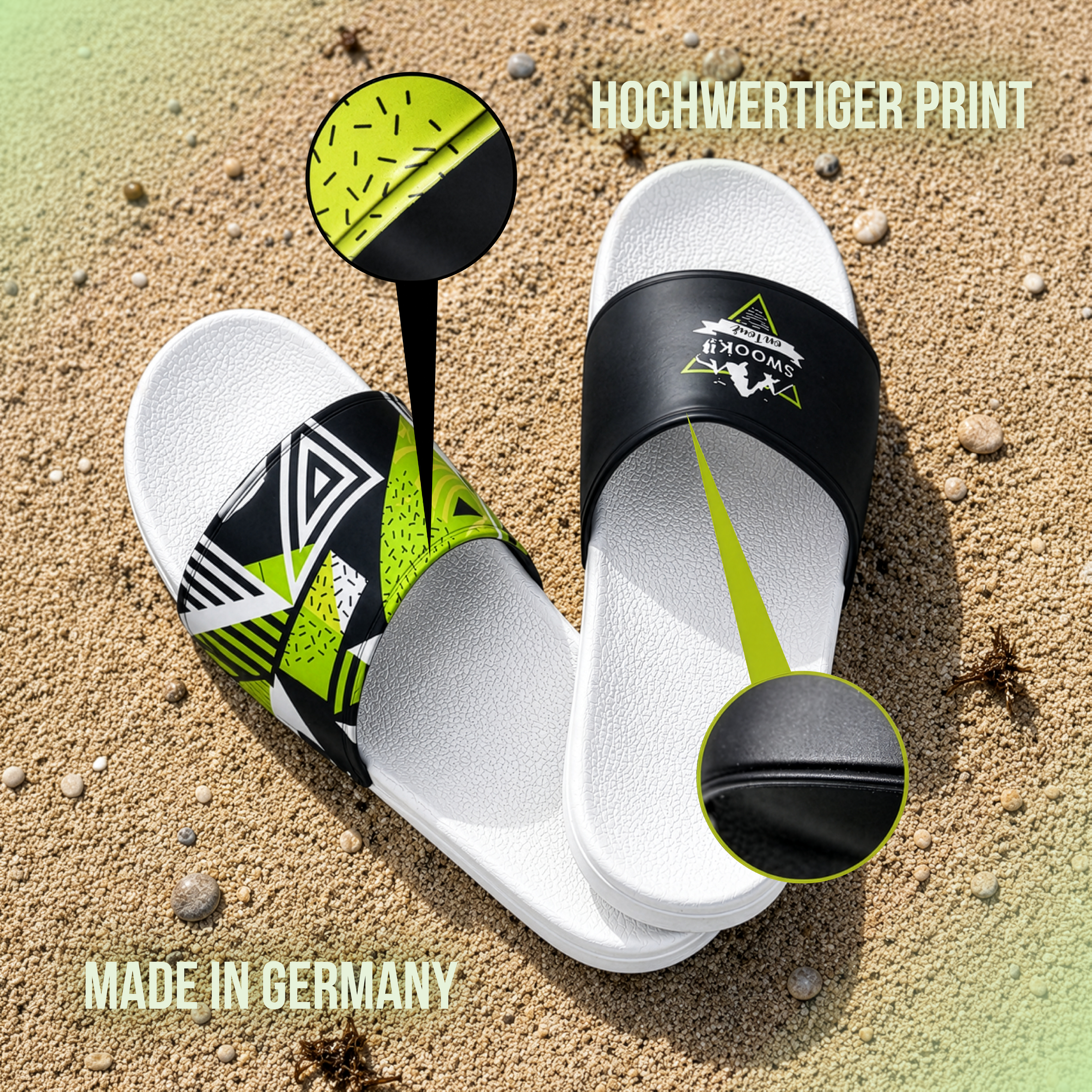Badelatschen - Premium - Mit Foto und Text personalisierbar