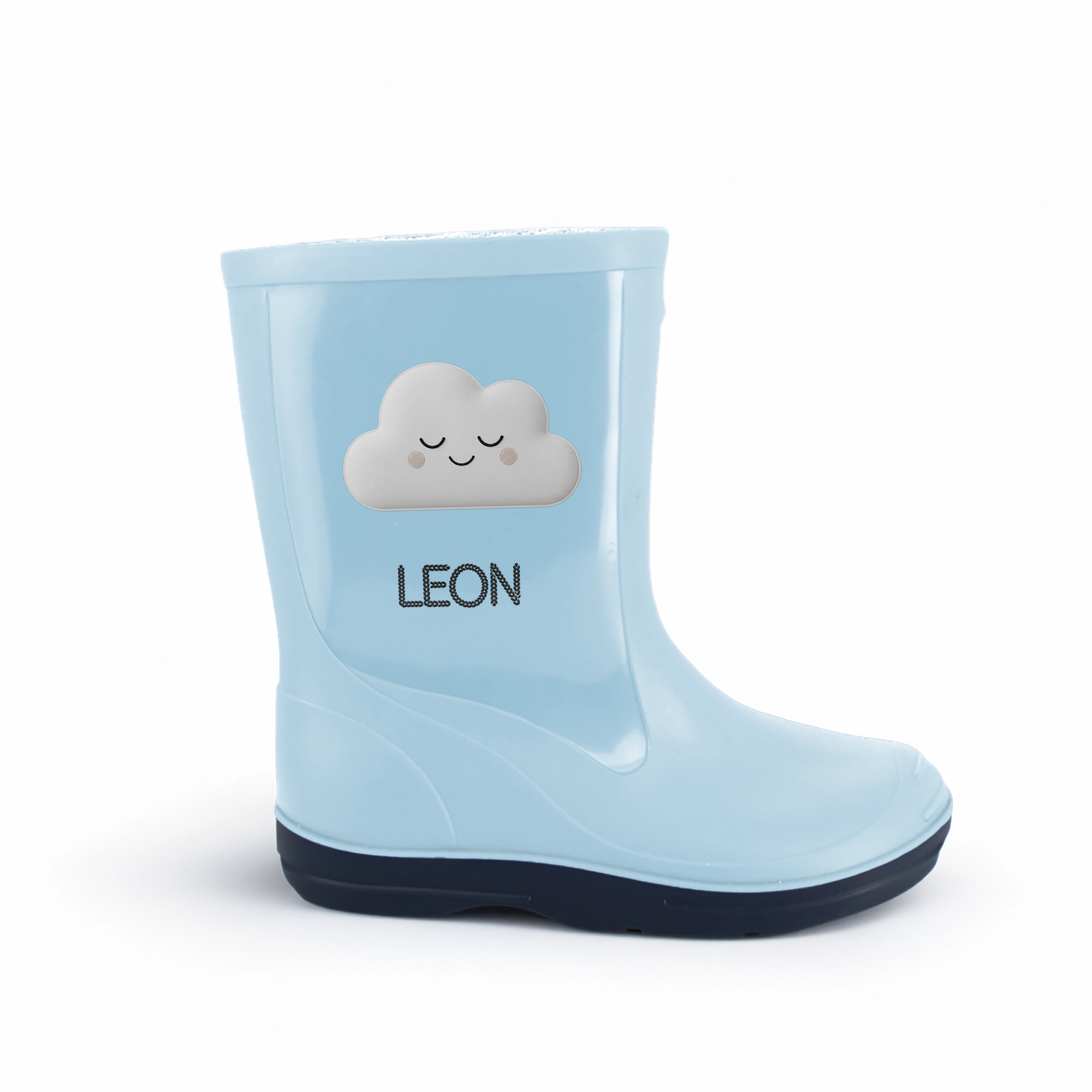 Personalisierte Gummistiefel mit Schlummer-Wolke