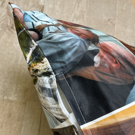 Kissenbezug  aus Mikrofaser Softine 80 x 80 cm, Selbst gestalten