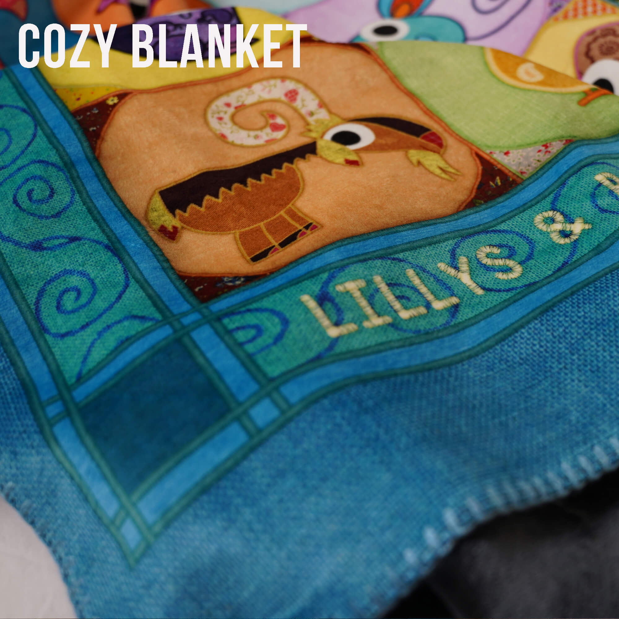 Patchwork Pals Blanket