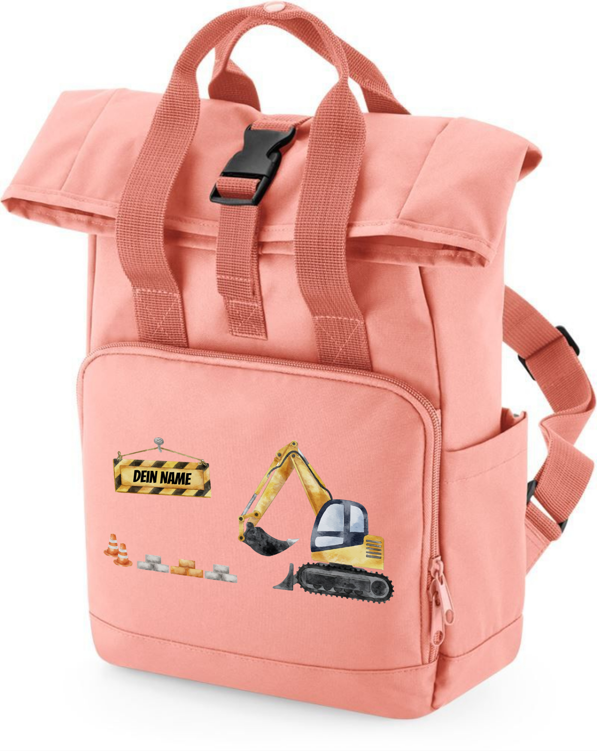 Rucksack - Bagger - Mit Namen personalisierbar