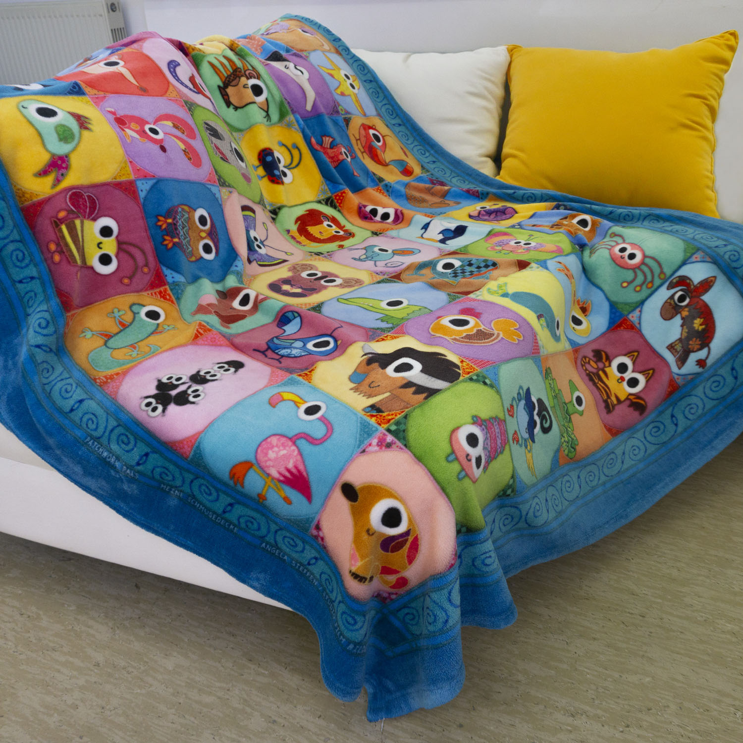 Kuscheldecke – Meine Schmusedecke (mit Text personalisierbar, 200 x 140 cm)
