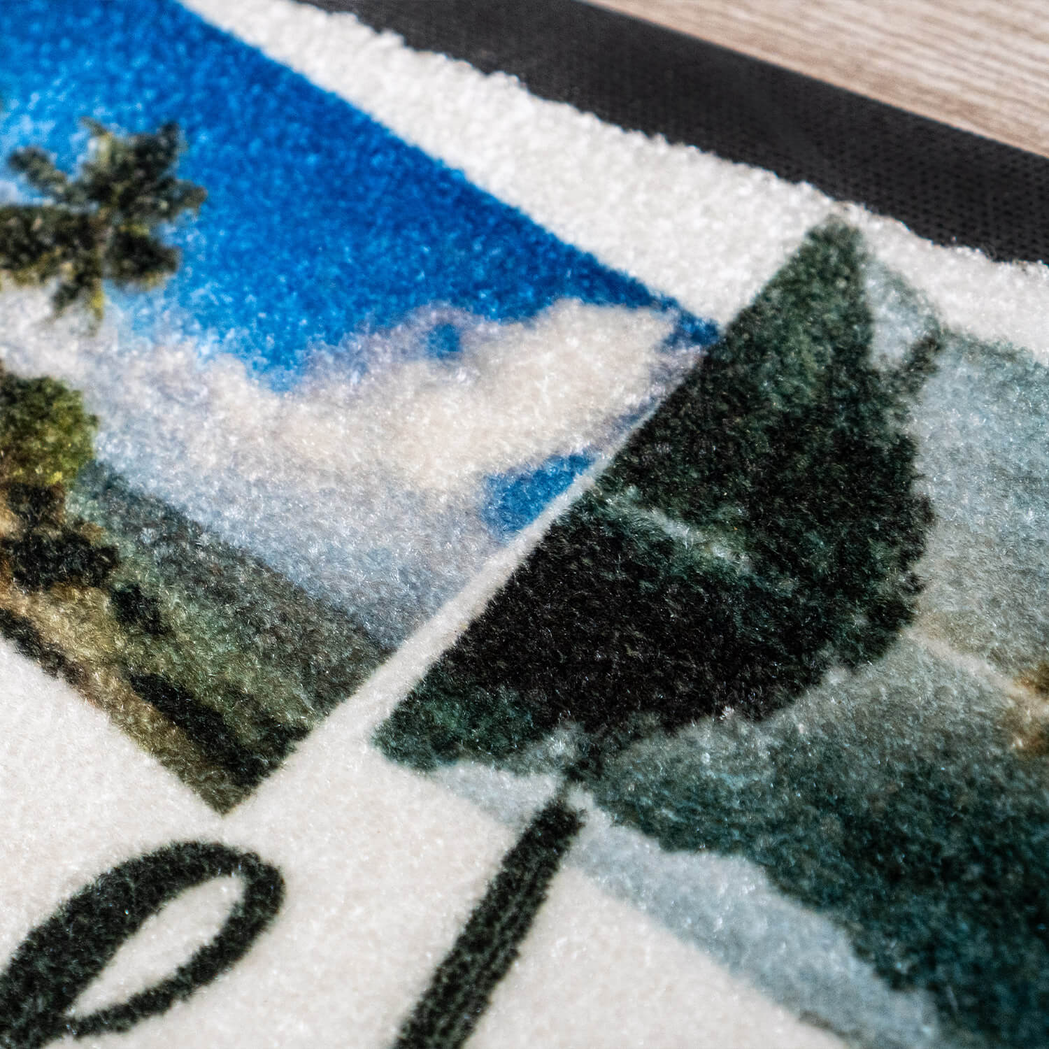 Fussmatte mit Trittrand (50 x 70 cm) - Selbst gestalten