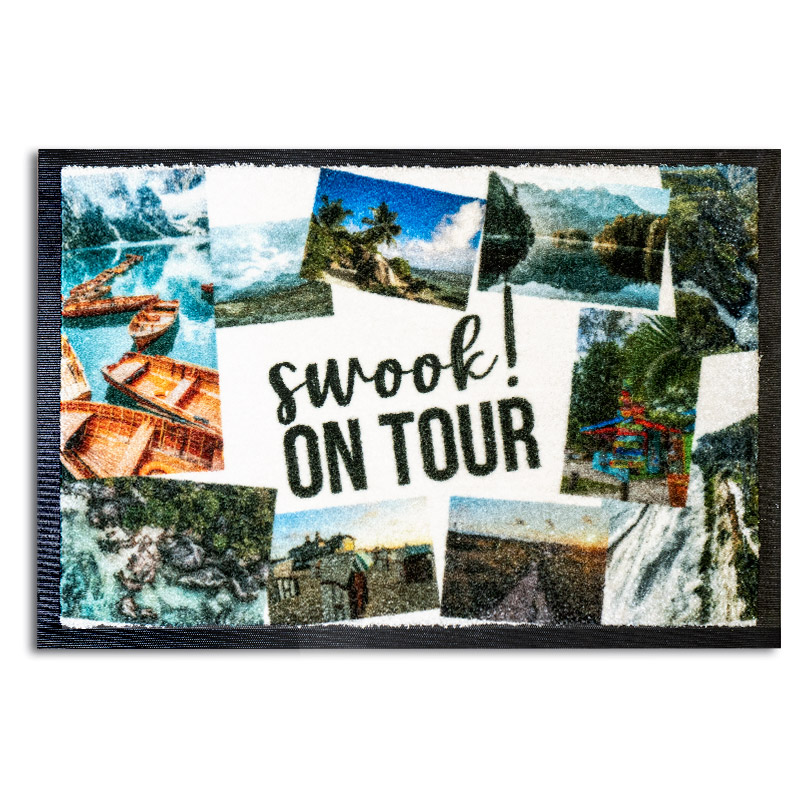 Fussmatte mit Trittrand (40 x 60 cm) - Selbst gestalten