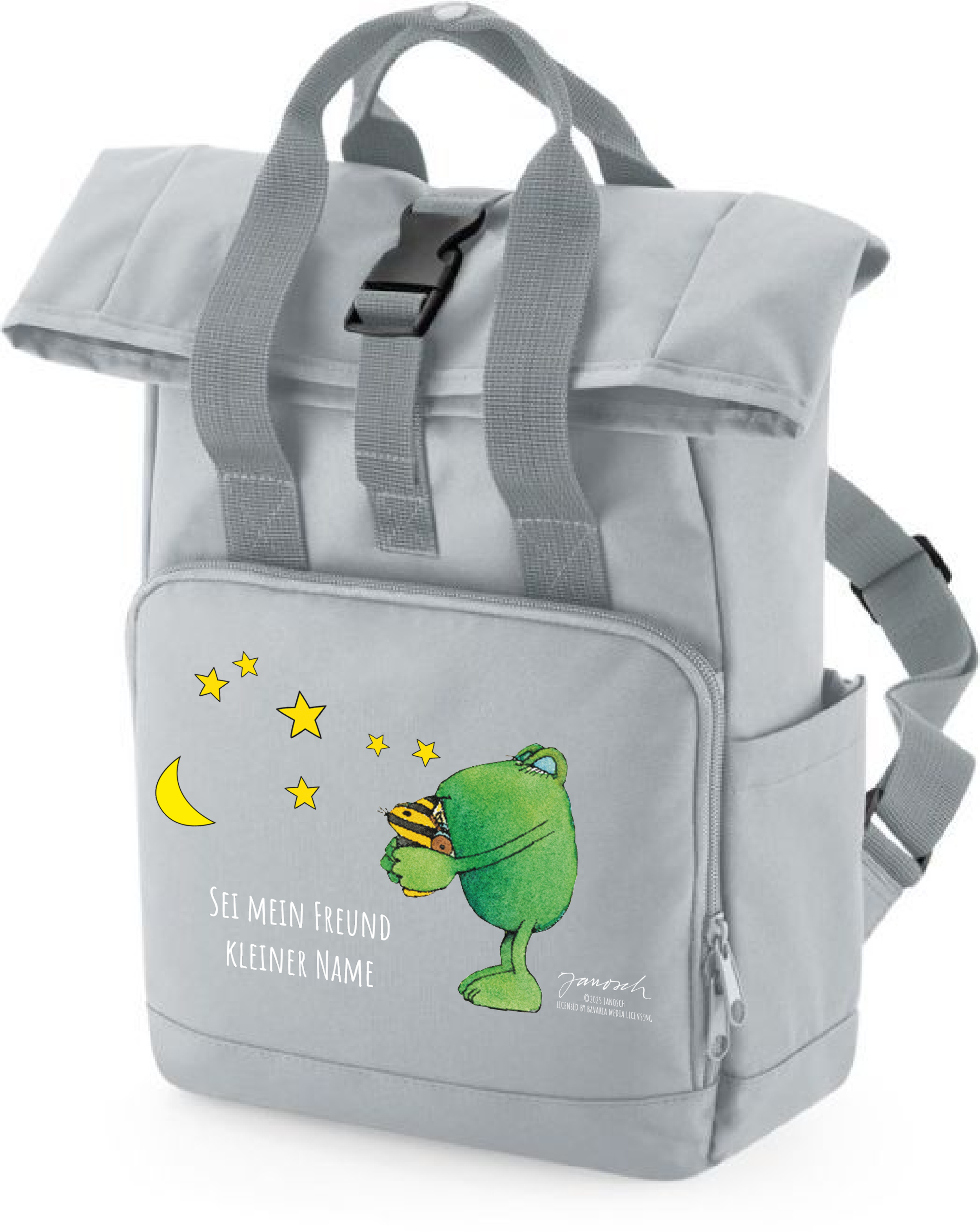 Janosch - Sei mein Freund - Rucksack - Grau