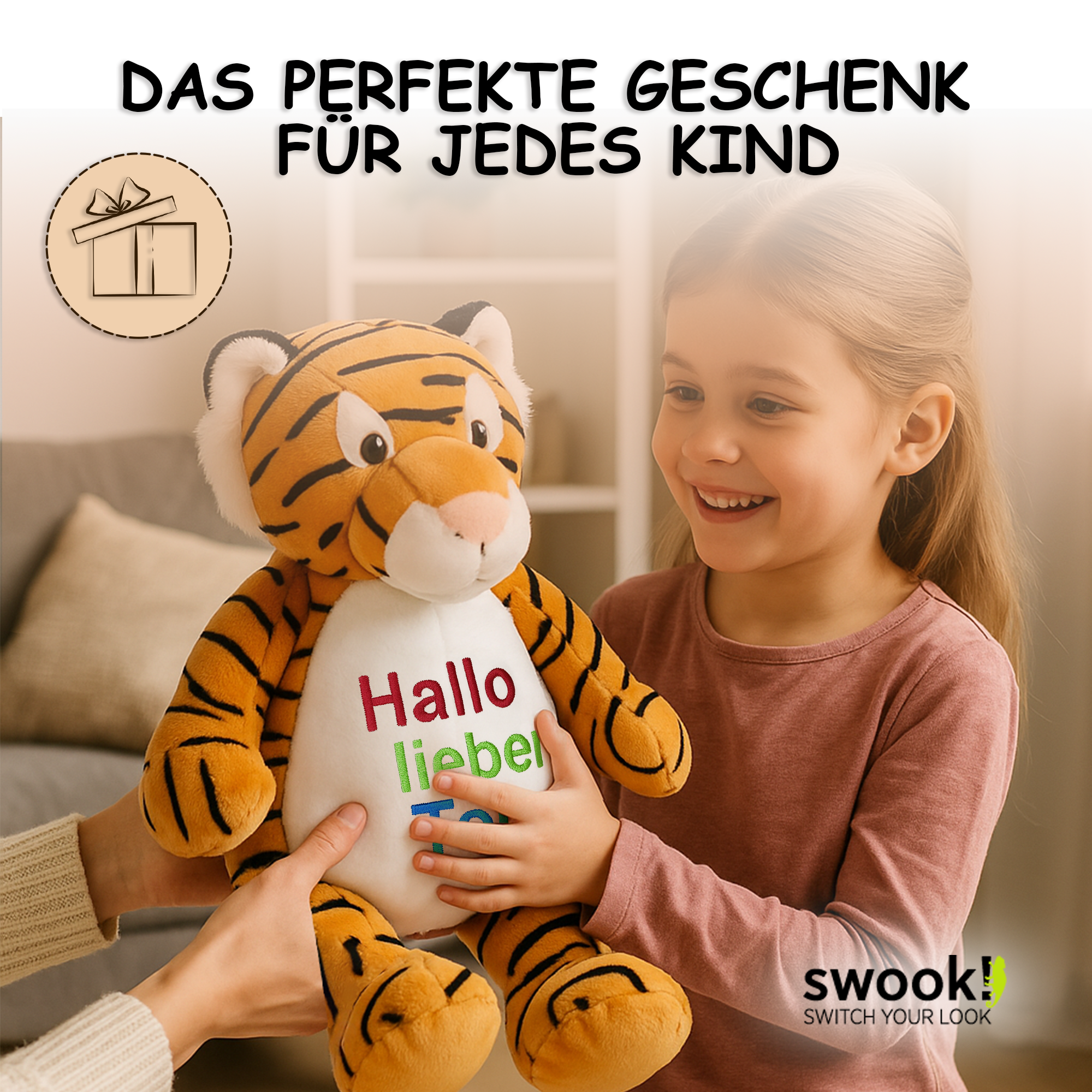 Tiger Tory mit hochwertigem Stick für eure Kleinen