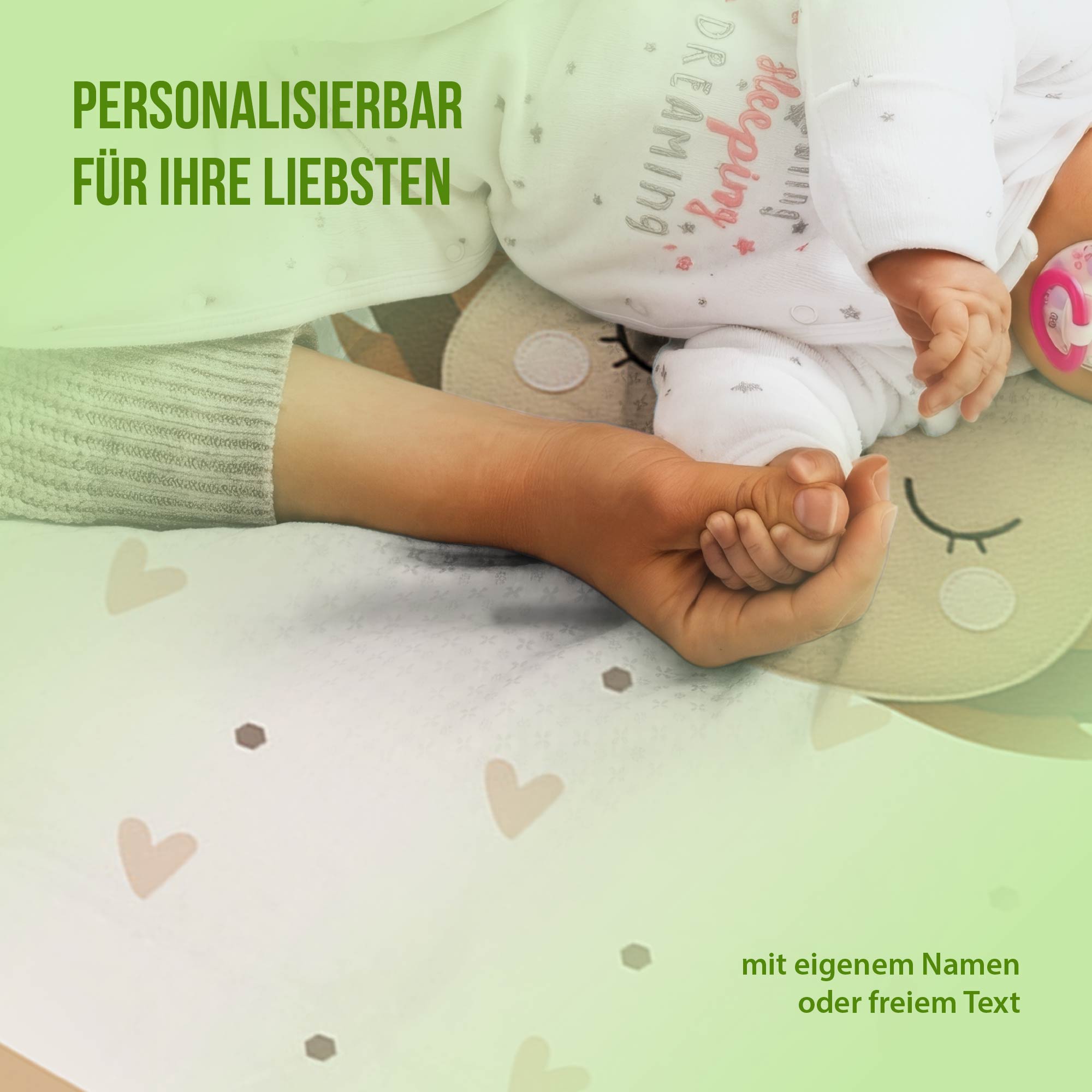 Kuscheldecke - Schlummer-Igel- Mit Namen personalisierbar