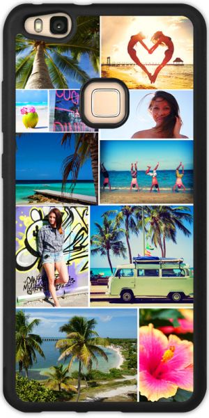 Bumper-Case (schwarz) passend für Huawei P10 lite, Selbst gestalten