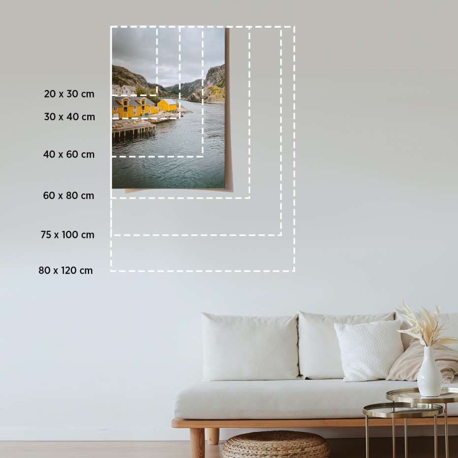 Poster - 60 x 80 cm (4:3) hoch | swook!