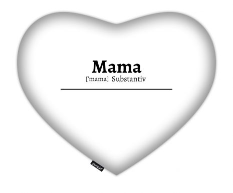 Mama Definition - Herzkissen