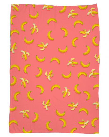 Banane - Kuscheldecke mit Namen