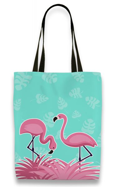 Flamingo - Shopper mit Namen