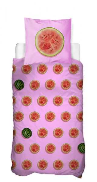 Melone - Bettbezug mit Namen
