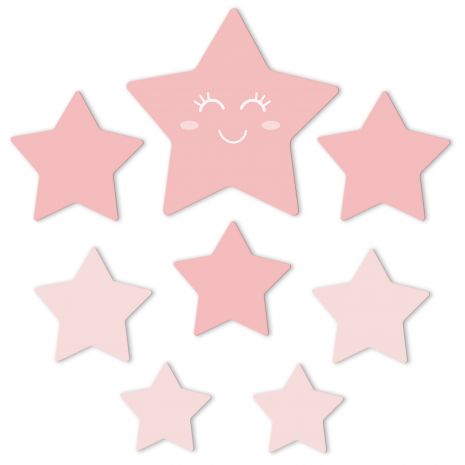 Bundle - Sterne rosa