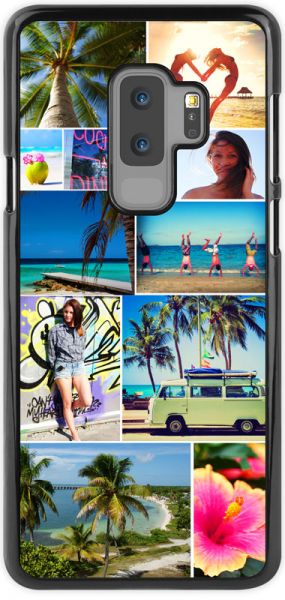2D-Case (schwarz) passend für Samsung Galaxy S9 plus, Selbst gestalten