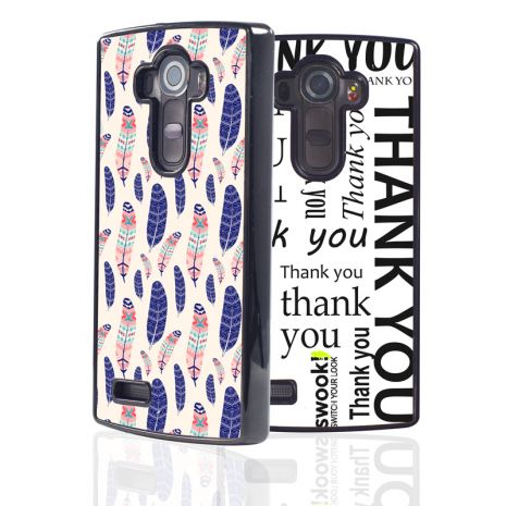 LG G4 2D-Case (schwarz) selbst gestalten mit swook! - switch your look