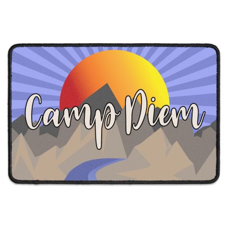 Fussmatte mit Namen - Camp Diem