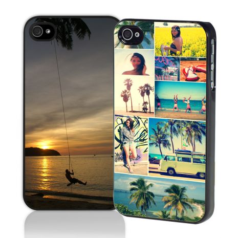 iPhone 4/4s2D-Case (schwarz) selbst gestalten mit swook! switch your look!