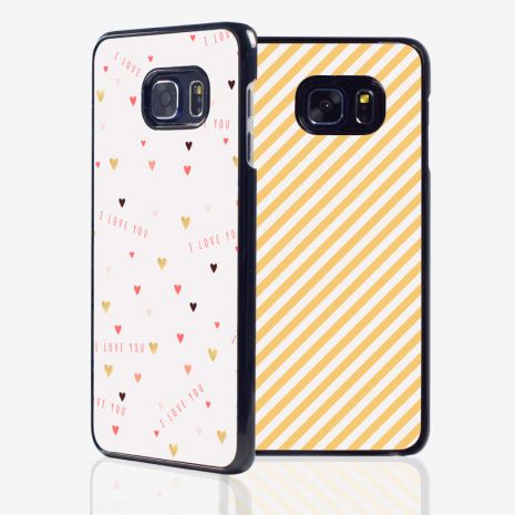 Samsung Galaxy S6 Edge 2D-Case (schwarz) selbst gestalten mit swook! - switch your look