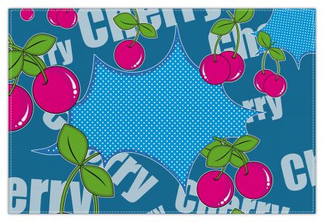Cherry - Tischset mit Namen