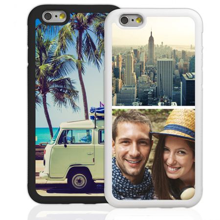 Bumper-Case (schwarz) passend für Apple iPhone 6/6s, Selbst gestalten