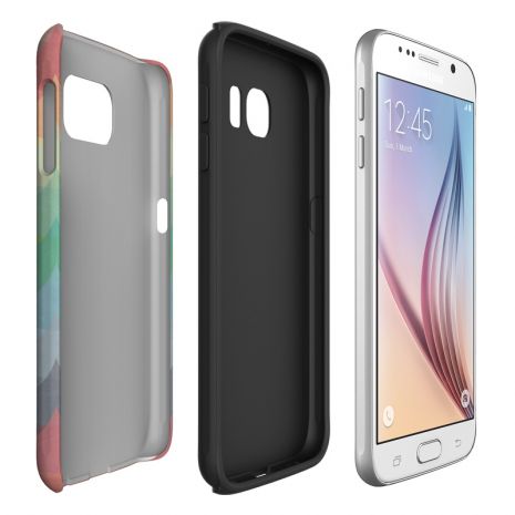 Tough-Case (glossy) passend für Samsung Galaxy S7, Selbst gestalten