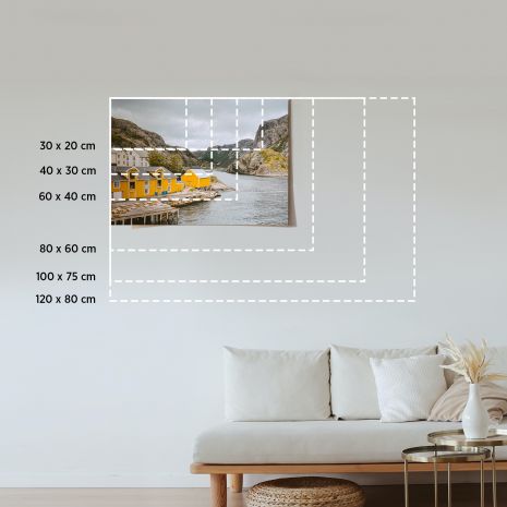 80 x 60 cm (4:3) quer- Poster (275g/m²)