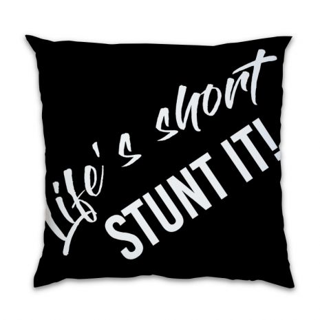 Kissen - Stunt it black